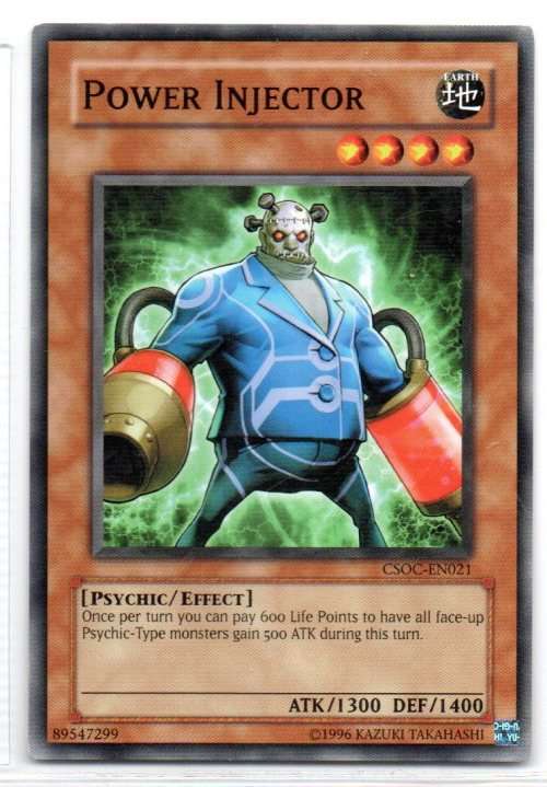 Yu-Gi-Oh! - Power Injector - Common - Crossroads of Chaos (CSOC-EN021)