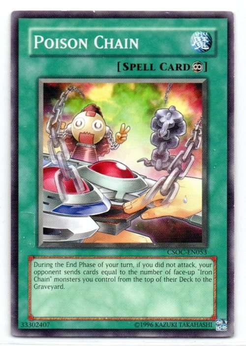Yu-Gi-Oh! - Poison Chain - Common - Crossroads of Chaos (CSOC-EN053)