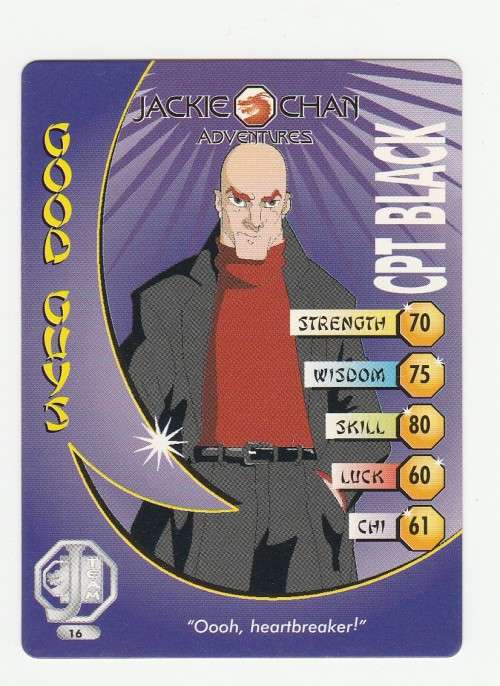Jackie Chan Adventures - The J-Team - Cpt Black 16