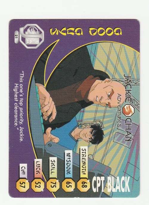Jackie Chan Adventures - The J-Team - Cpt Black 21