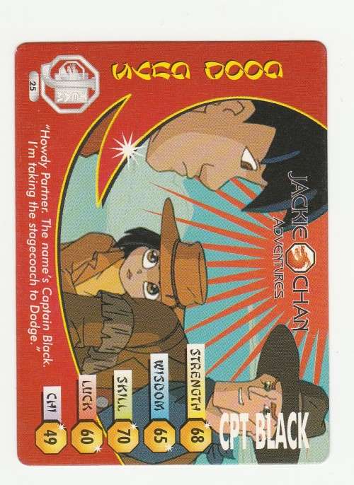 Jackie Chan Adventures - The J-Team - Cpt Black 25
