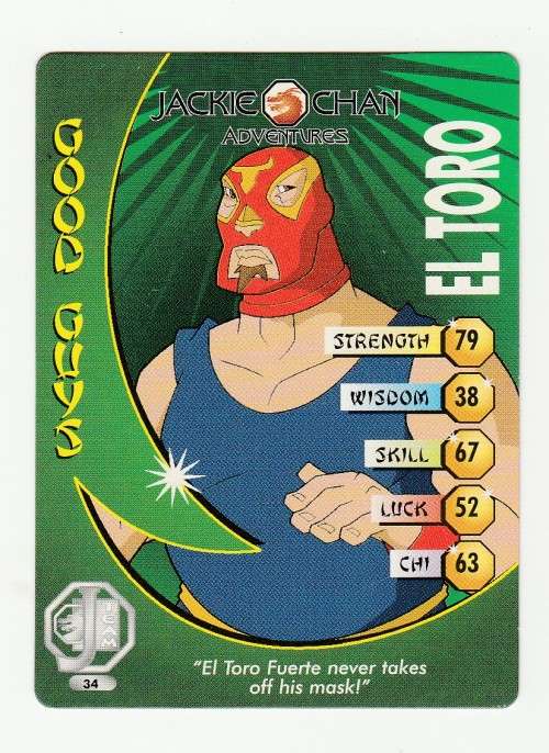 Jackie Chan Adventures - The J Team -  El Toro 34
