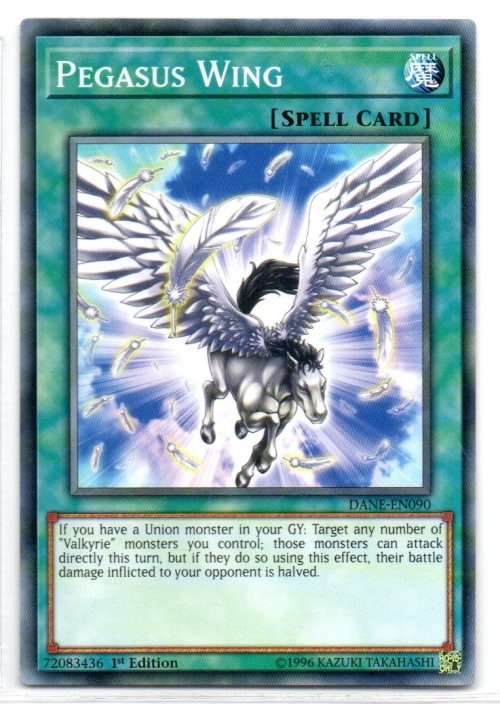Yu-Gi-Oh! - Pegasus Wing - 1st Ed/Common - Dark Neostorm (DANE-EN090)