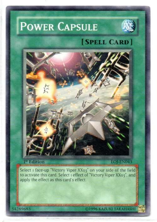 Yu-Gi-Oh! - Power Capsule - 1st Ed/Common - Enemy of Justice (EOJ-EN043)