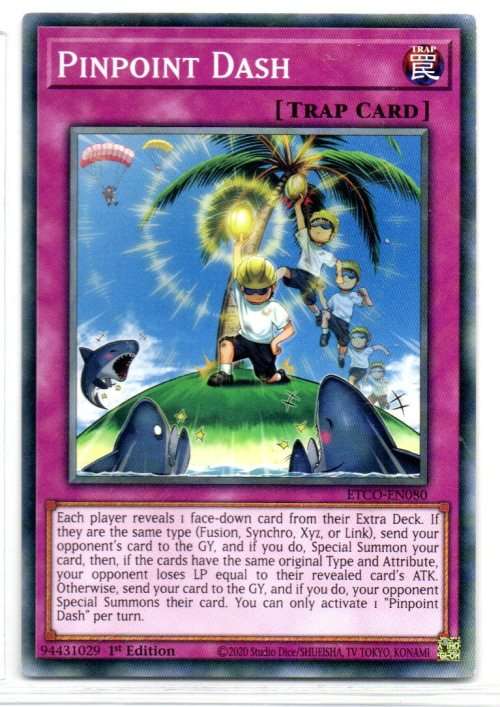 Yu-Gi-Oh! - Pinpoint Dash - 1st Ed/Common - Eternity Code (ETCO-EN080)