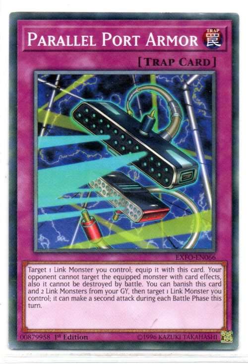 Yu-Gi-Oh! - Parallel Port Armor - 1st Ed/Common - Extreme Force (EXFO-EN066)