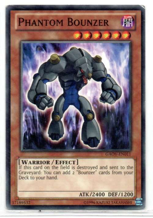 Yu-Gi-Oh! - Phantom Bounzer - Common - Galactic Overlord (GAOV-EN011)