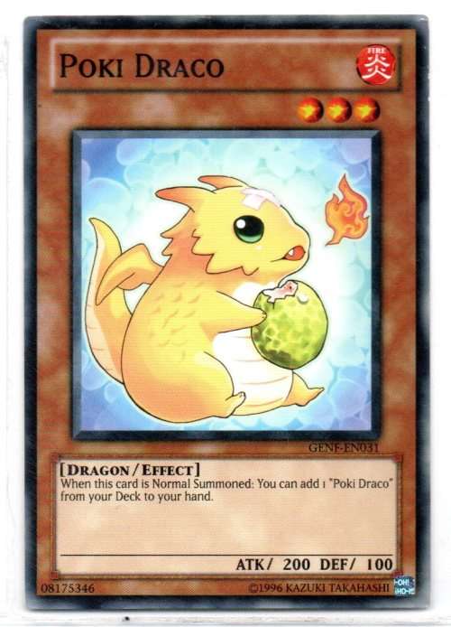 Yu-Gi-Oh! - Poki Draco - Common - Generation Force (GENF-EN031)