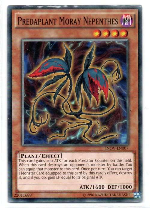 Yu-Gi-Oh! - Predaplant Moray Nepenthes - Common - Invasion: Vengeance (INOV-EN007)