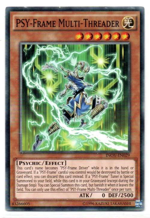 Yu-Gi-Oh! - PSY-Frame Multi-Threader - Common - Invasion: Vengeance (INOV-EN029)