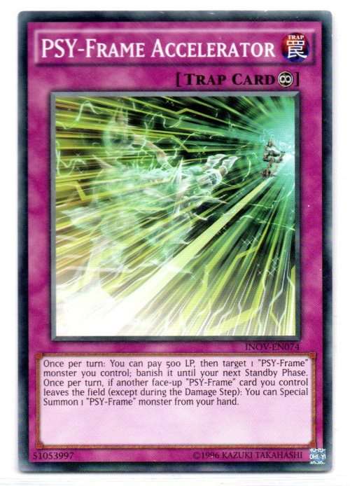 Yu-Gi-Oh! - PSY-Frame Accelerator - Common - Invasion: Vengeance (INOV-EN074)