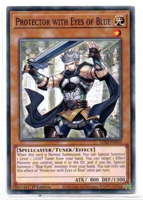 Yu-Gi-Oh! - Protector with Eyes of Blue - 1st Ed/Common - Legendary Duelists: Season 2 (LDS2-EN010)