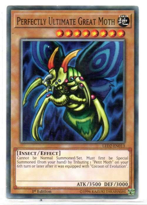 Yu-Gi-Oh! - Perfectly Ultimate Great Moth - 1st Ed/Common - Legendary Duelists: Ancient Millennium (
