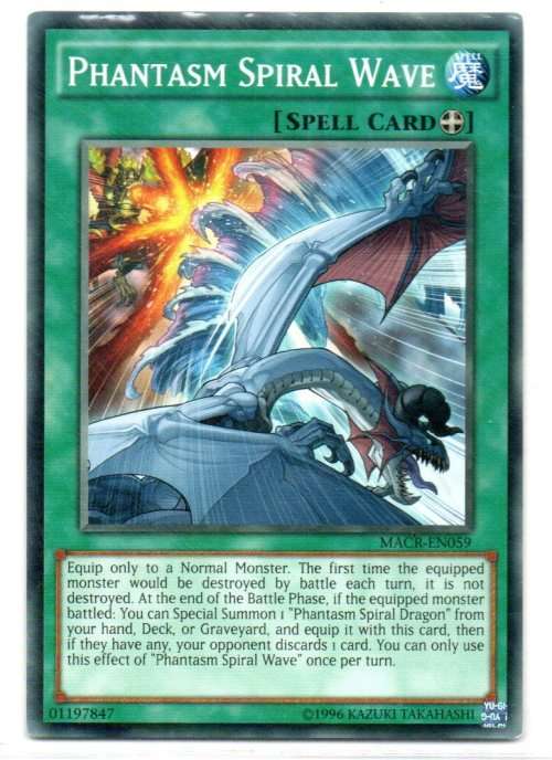 Yu-Gi-Oh! - Phantasm Spiral Wave - Common - Maximum Crisis (MACR-EN059)