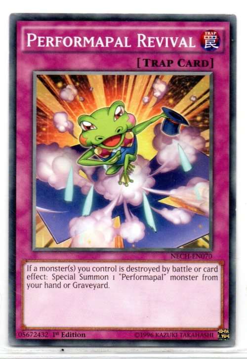 Yu-Gi-Oh! - Performapal Revival - 1st Ed/Common - The New Challengers (NECH-EN070)