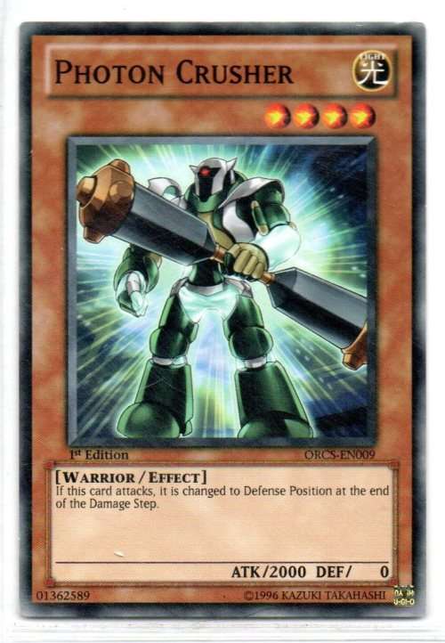 Yu-Gi-Oh! - Photon Crusher - 1st Ed/Common - Order of Chaos (ORCS-EN009)