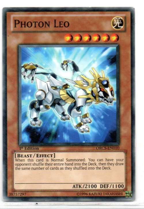 Yu-Gi-Oh! - Photon Leo - 1st Ed/Common - Order of Chaos (ORCS-EN010)