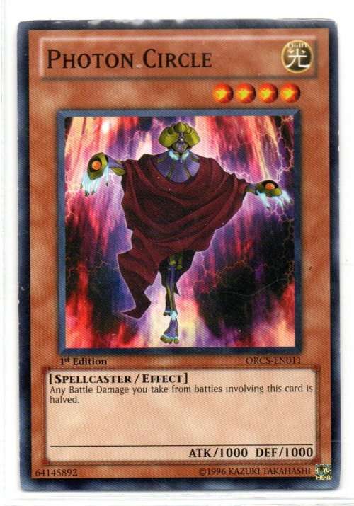 Yu-Gi-Oh! - Photon Circle - 1st Ed/Common - Order of Chaos (ORCS-EN011)