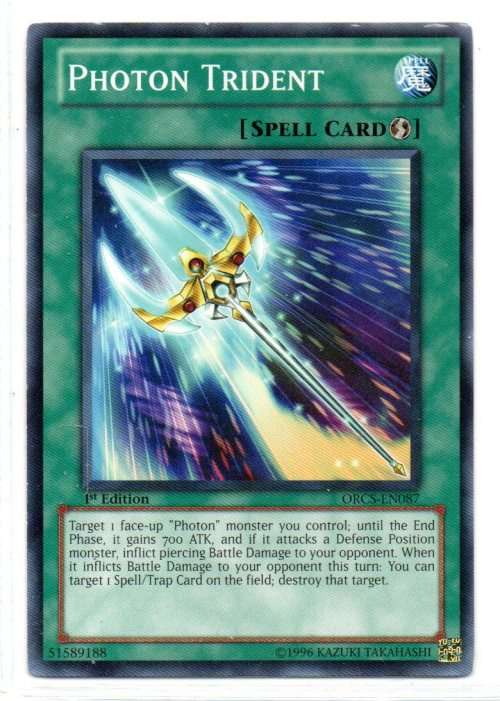 Yu-Gi-Oh! - Photon Trident - 1st Ed/Common - Order of Chaos (ORCS-EN087)
