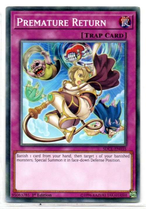 Yu-Gi-Oh! - Premature Return - 1st Ed/Common - Structure Deck: Cyberse Link (SDCL-EN035)