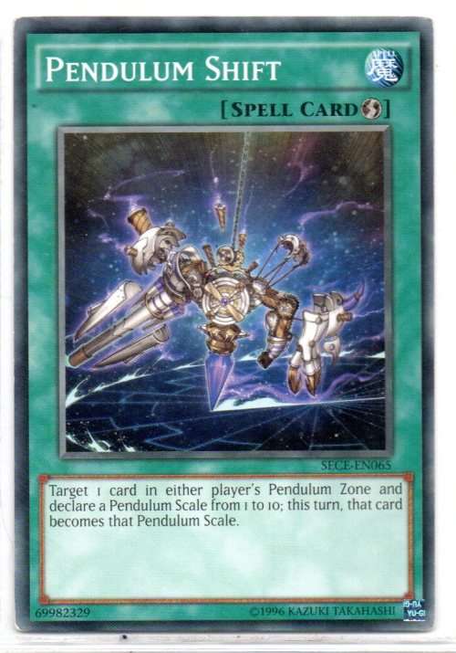 Yu-Gi-Oh! - Pendulum Shift - Common - Secrets of Eternity (SECE-EN065)