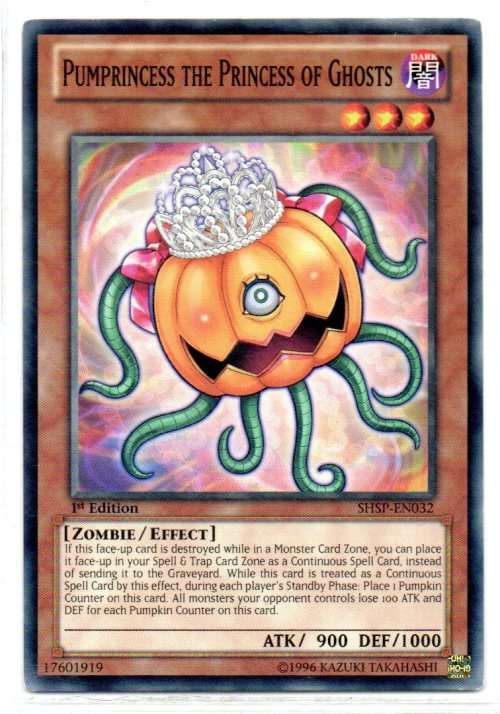 Yu-Gi-Oh! - Pumprincess the Princess of Ghosts - 1st Ed/Common - Shadow Specters (SHSP-EN032)