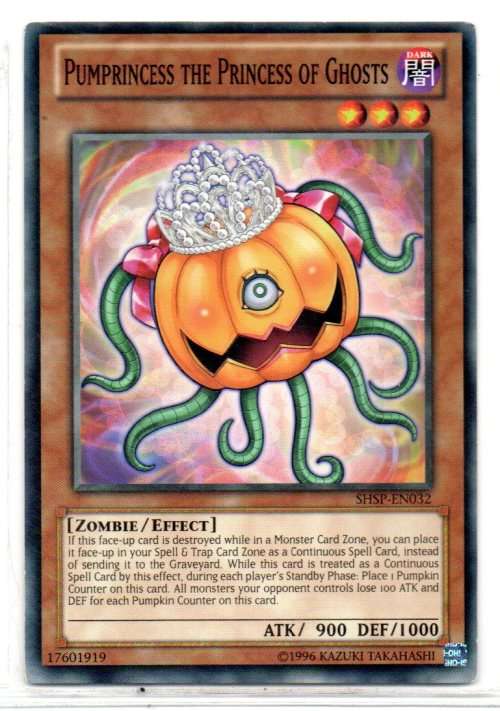 Yu-Gi-Oh! - Pumprincess the Princess of Ghosts - Common - Shadow Specters (SHSP-EN032)