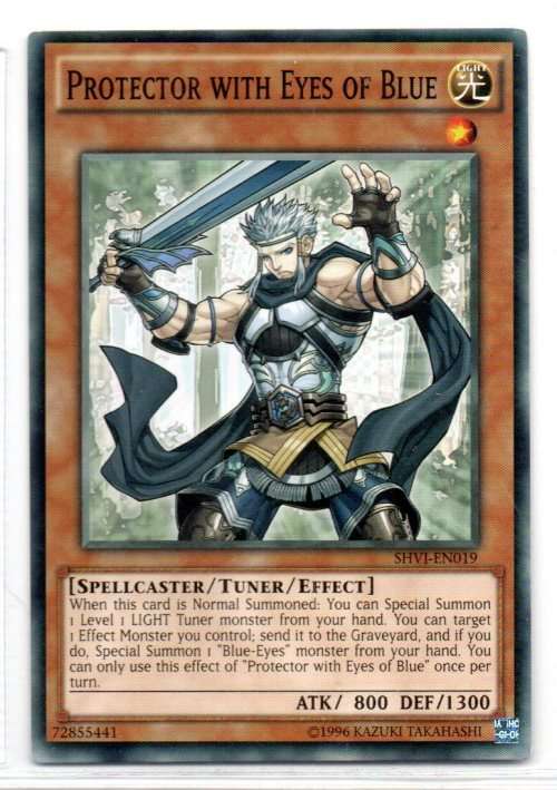 Yu-Gi-Oh! - Protector with Eyes of Blue - Common - Shining Victories (SHVI-EN019)