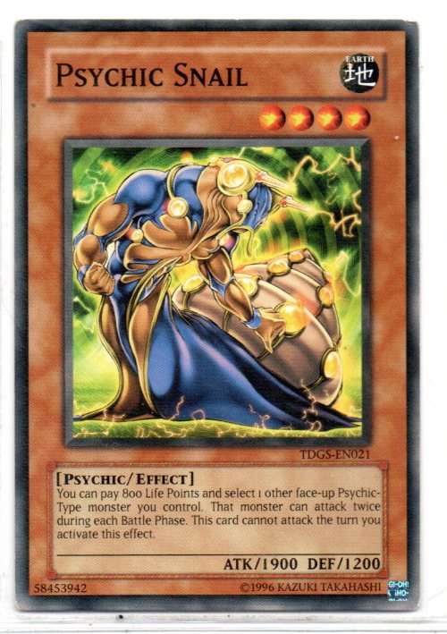 Yu-Gi-Oh! - Psychic Snail - Common - The Duelist Genesis (TDGS-EN021)