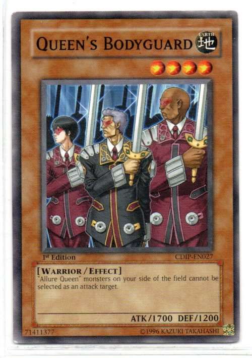 Yu-Gi-Oh! - Queen`s Bodyguard - 1st Ed/Common - Cyberdark Impact (CDIP-EN027)
