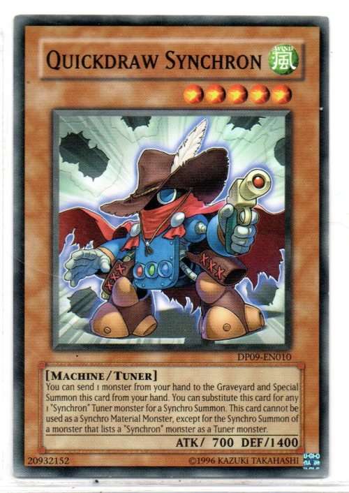 Yu-Gi-Oh! - Quickdraw Synchron - Common - Duelist Pack: Yusei 2 (DP09-EN010)