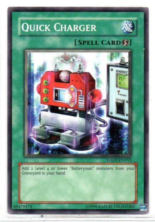 Yu-Gi-Oh! - Quick Charger - Common - Light of Destruction (LODT-EN055)