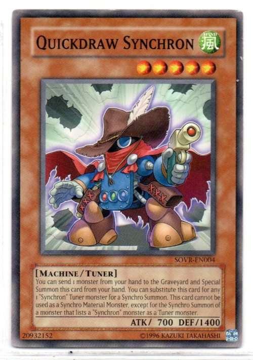 Yu-Gi-Oh! - Quickdraw Synchron - Common - Stardust Overdrive (SOVR-EN004)