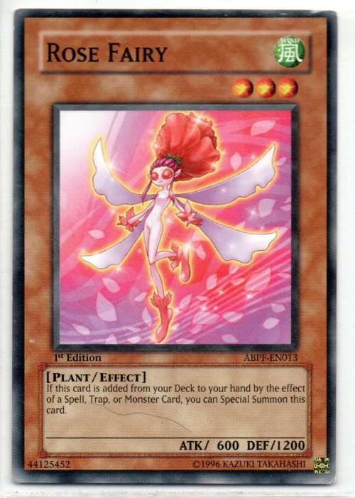 Yu-Gi-Oh! - Rose Fairy - 1st Ed/Common - Absolute Powerforce (ABPF-EN013)