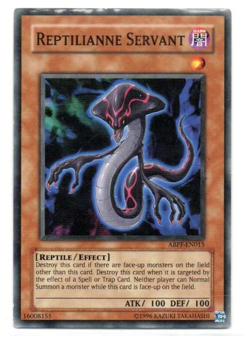 Yu-Gi-Oh! - Reptilianne Servant - Common - Absolute Powerforce (ABPF-EN015)