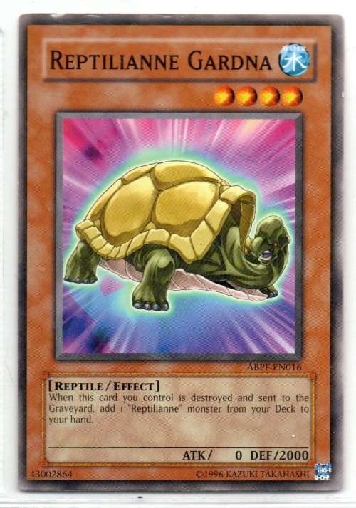Yu-Gi-Oh! - Reptilianne Gardna - Common - Absolute Powerforce (ABPF-EN016)