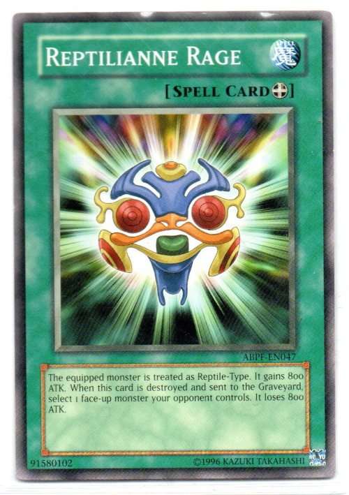 Yu-Gi-Oh! - Reptilianne Rage - Common - Absolute Powerforce (ABPF-EN047)