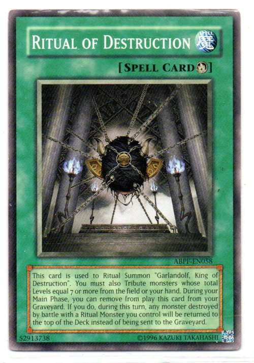 Yu-Gi-Oh! - Ritual of Destruction - Common - Absolute Powerforce (ABPF-EN058)