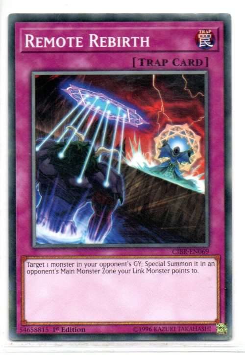 Yu-Gi-Oh! - Remote Rebirth - 1st Ed/Common - Circuit Break (CIBR-EN069)