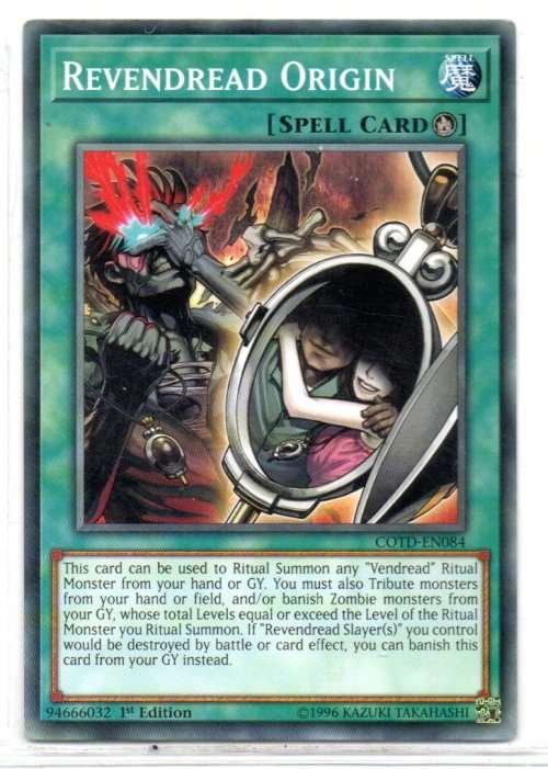 Yu-Gi-Oh! - Revendread Origin - 1st Ed/Common - Code of the Duelist (COTD-EN084)