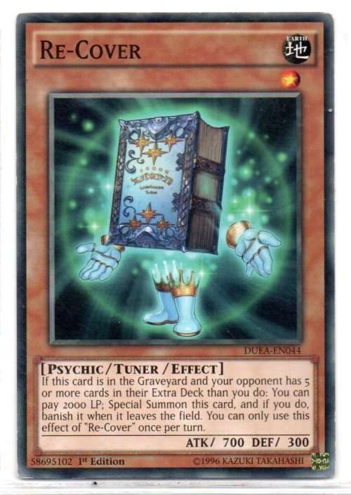 Yu-Gi-Oh! - Re-Cover - 1st Ed/Common - Duelist Alliance (DUEA-EN044)