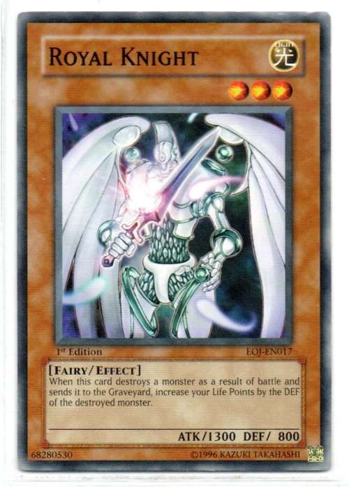 Yu-Gi-Oh! - Royal Knight - 1st Ed/Common - Enemy of Justice (EOJ-EN017)