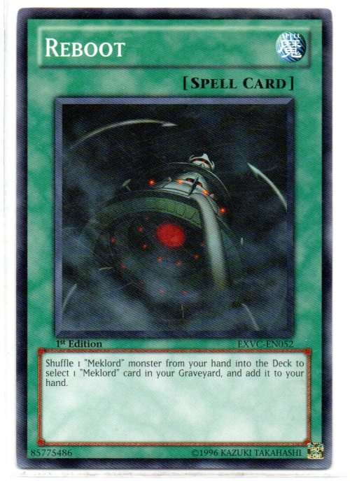 Yu-Gi-Oh! - Reboot  - 1st Ed/Common - Extreme Victory (EXVC-EN052)