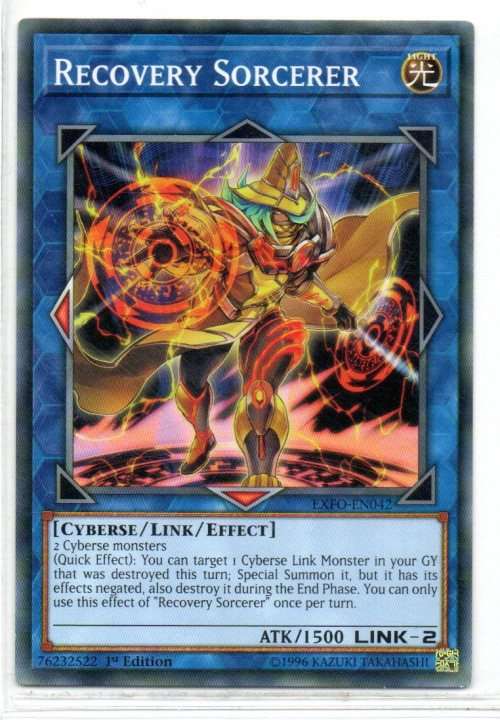 Yu-Gi-Oh! - Recovery Sorcerer - 1st Ed/Common - Extreme Force (EXFO-EN042)