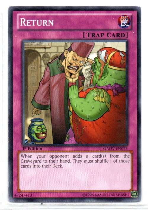 Yu-Gi-Oh! - Return - 1st Ed/Common - Galactic Overlord (GAOV-EN075)