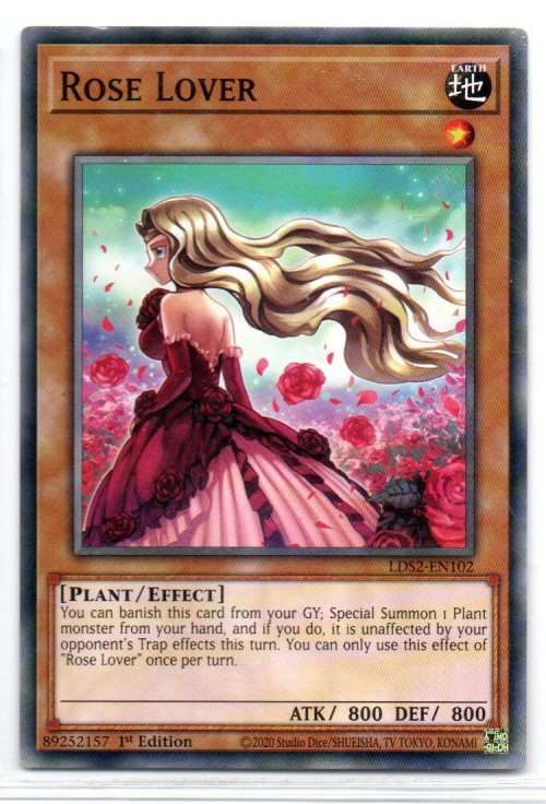 Yu-Gi-Oh! - Rose Lover - 1st Ed/Common - Legendary Duelists: Season 2 (LDS2-EN102)