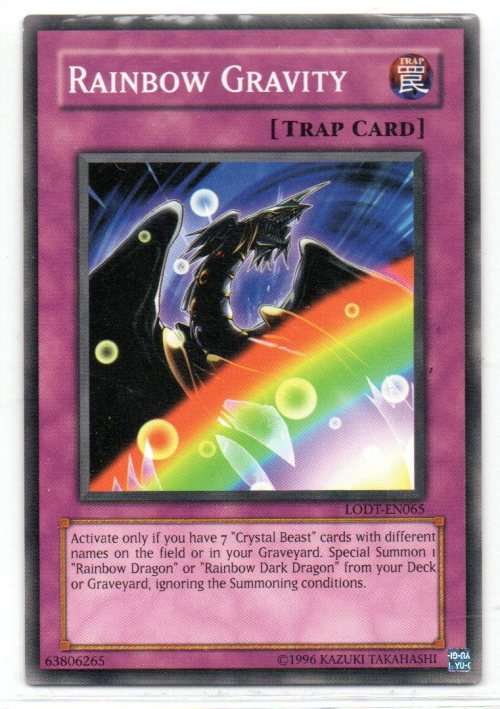 Yu-Gi-Oh! - Rainbow Gravity - Common - Light of Destruction (LODT-EN065)