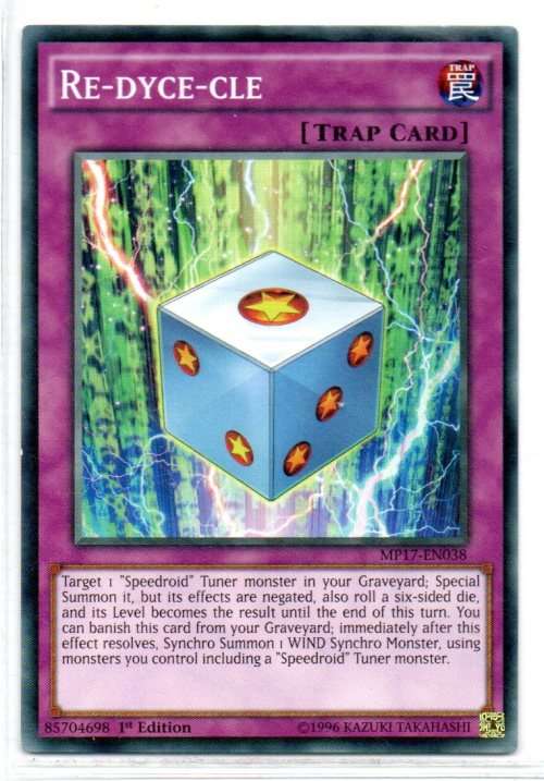 Yu-Gi-Oh! - Re-dyce-cle - 1st Ed/Common - 2017 Mega-Tin Mega Pack (MP17-EN038)