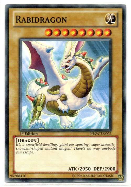 Yu-Gi-Oh! - Rabidragon - 1st Ed/Common - Photon Shockwave (PHSW-EN002)