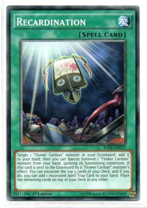 Yu-Gi-Oh! - Recardination - 1st Ed/Common - Raging Tempest (RATE-EN057)